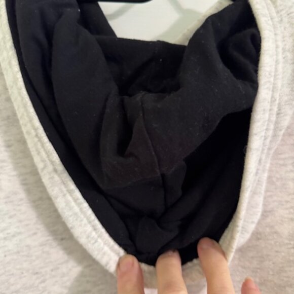 Old Navy Boy's Graphic Dynamic Fleece Pullover with Hood Light Gray Sz Large - Picture 7 of 8